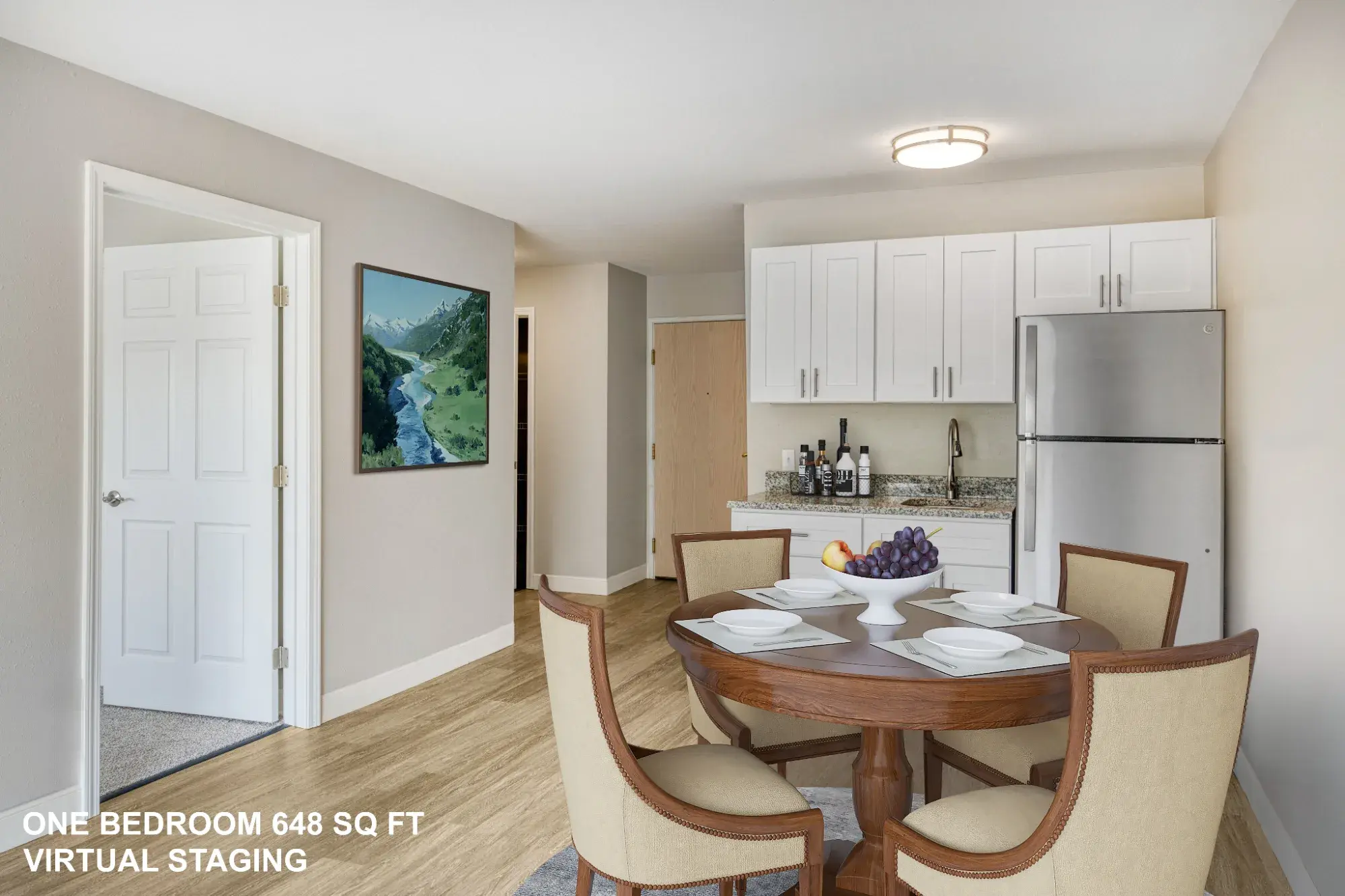 TerraBella Greenville Haywood One Bedroom 648 sq ft