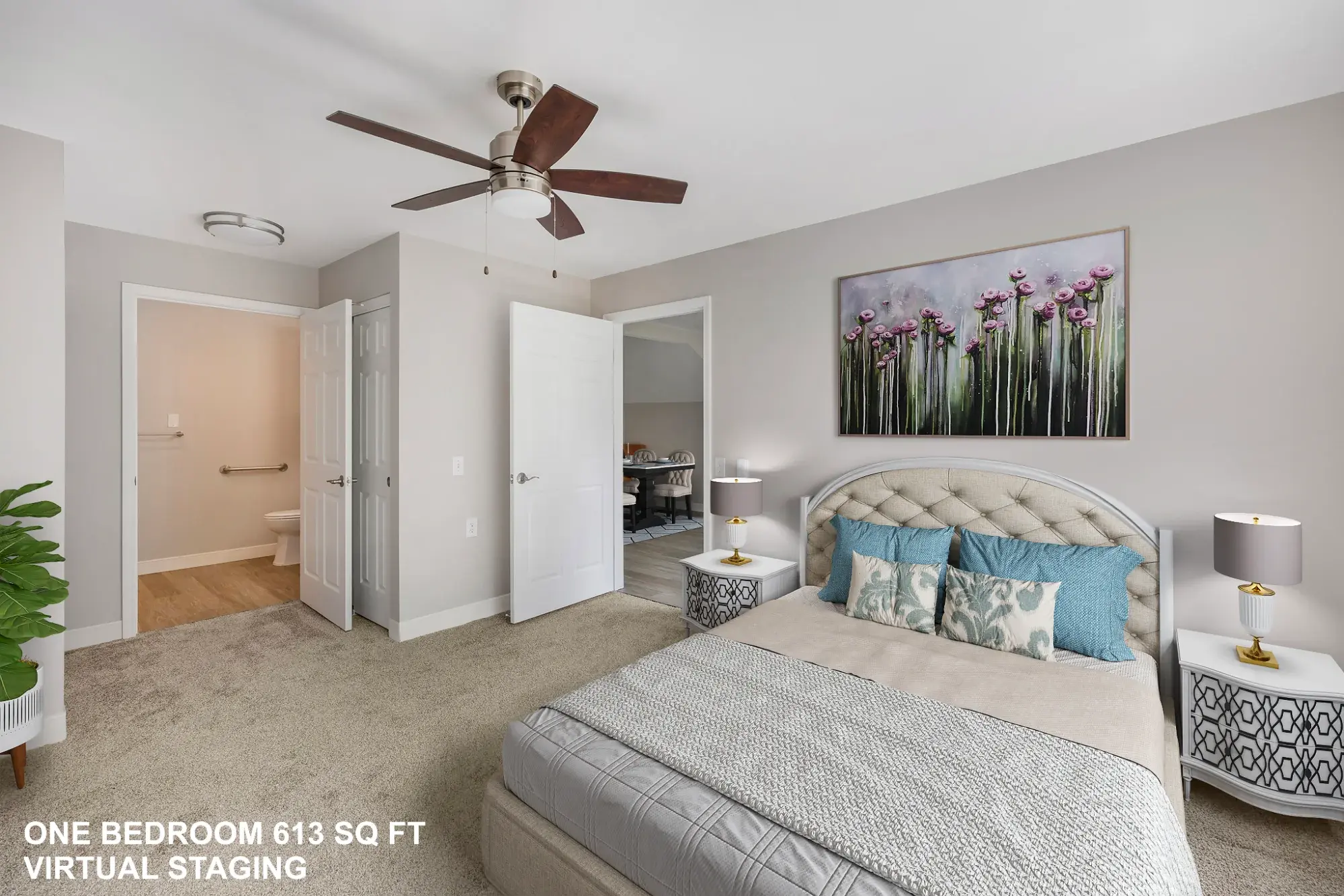 TerraBella Greenville Summit One Bedroom 613 sq ft
