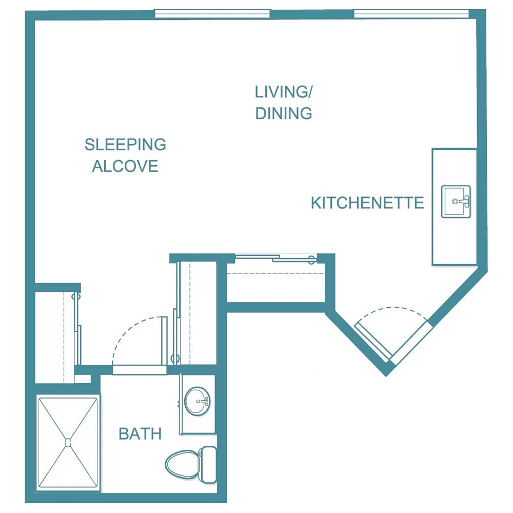 Reedy floor plan